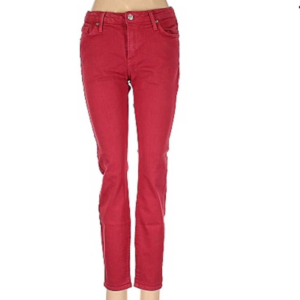 Just USA Red Skinny Jean